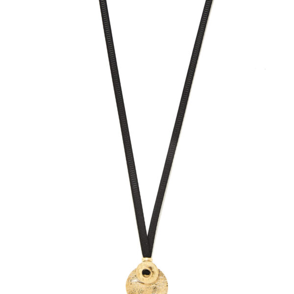 Eclipse gold necklace