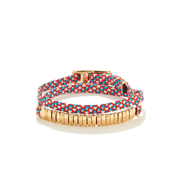 Rainbow pianobar-celet gold bracelet