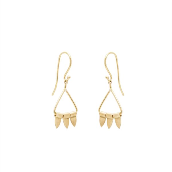 Anyte casual gold earrings